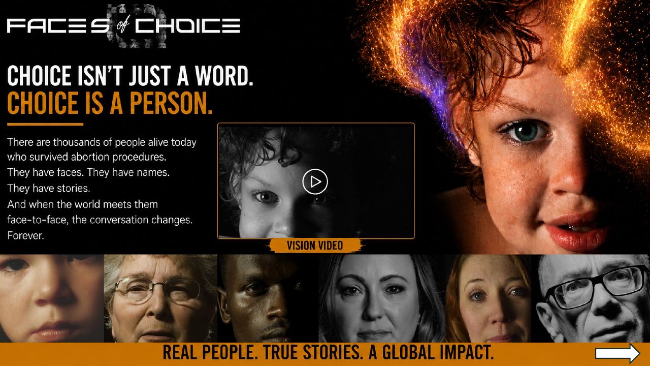 Choice isn't just a word. Choice is a person.